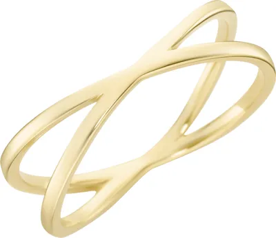 Produktbild von Ring Luigi Merano mit Kreuz-Design, durchbrochen, Gold 375 Gold 58