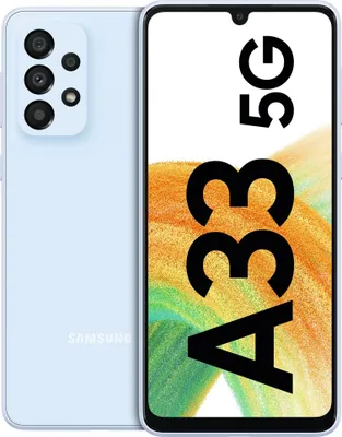 Produktbild von Galaxy A33 5G 128GB Awesome Blue Smartphone