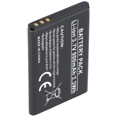 Produktbild von Akku passend für Tiptel 6112 Akku mit 3,7 Volt und 900mAh