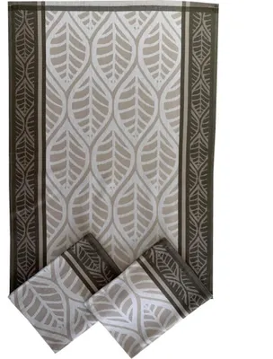 Obrázok produktu pre Extra savá utierka 50x70 cm Hnedé listy 3 ks