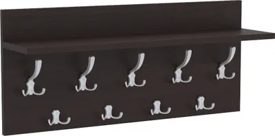 Obrázek produktu pro AKKE Wenge Horizontální šatní skříň VERTI - ALU háčky ŠxV: 80x40 cm