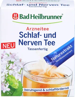 Immagine prodotto di Bad Heilbrunner Sonno e nervi Pronto da bere, 10X1,0 g PUL