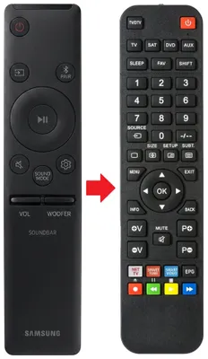 Fernbedienung passend für SAMSUNG HW-N450/ZA | HW-N550 | HW-N550/ZF