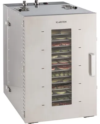 Obrázek produktu pro Klarstein Master Jerky, automatická sušička, 1500W, 40-90°C, časovač, stříbrná