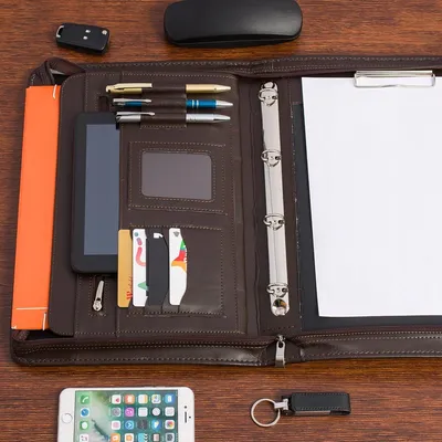 Produktbild von Beltimore I60brown Aktentasche Organizer Lederoptik Braun
