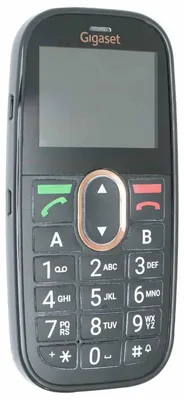 Zdjęcie produktu dla Etui ochronne Caseroxx, wykonane z TPU, kompatybilne z telefonem Gigaset GL695, czarne, gumowe etui na telefon