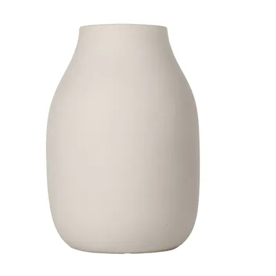 Obrázek produktu pro blomus COLORA váza, váza na květiny, dekorativní váza, porcelánová váza, porcelán, moonbeam, v 20 cm, 65705