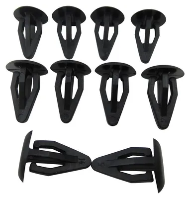 Image de Cache intérieur de porte, clips pour VW Golf 1, 2, Polo, T2, T3, 32B, et pour Audi 80, 100, pour 10 portes