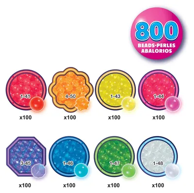 Produktbild von Aquabeads 35143, Bastelset für Kinder, 4 Jahr(e), Kunststoff, Mehrfarbig, 1 Stück(e)