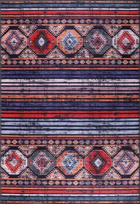 Imagen del producto de Alfombra antideslizante de pelo bajo 160 x 230 cm