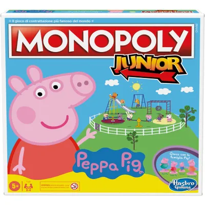 Produktbild von Monopoly Junior: Peppa Wutz, Brettspiel