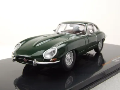 Produktbild von ixo models CLC485 Jaguar E-Type 1963 dunkelgrün 1:43
