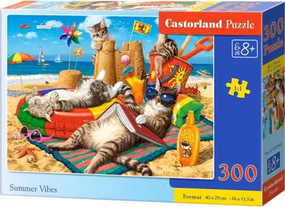 Zdjęcie produktu dla Puzzle 300 elementów „Summer Vibes” Castorland 30460