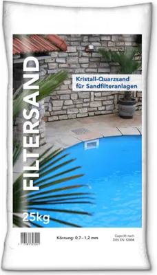 Produktbild von Filtersand 0,7-1,2mm 25 Kg
