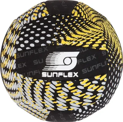 Produktbild von Sunflex Ball Größe 3 Splash schwarz | Beachball Funsport Ball Wasserball Strandspiel