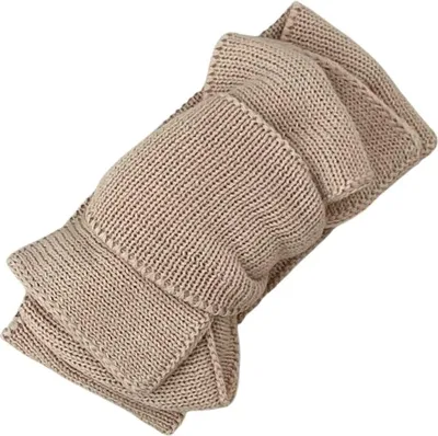 Produktbild von Zayno®  Haarband Baby mit Schleife von 0-6 Monaten aus Biobaumwolle in Beige