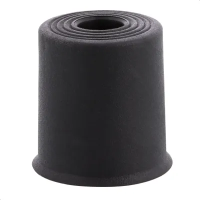 Produktbild von WAGNER Boden-/Wandtürstopper VULKANO MEDIUM - Ø 35 x 35 mm, Vollgummi, schwarz, zum Schrauben - DE Ware- 15524321