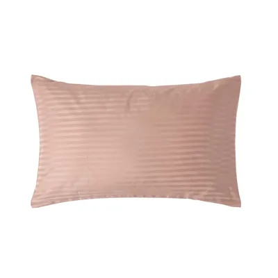 Immagine prodotto di HOMESCAPES Federa densità di filo 330 Taupe Beige, 48 x 74 cm