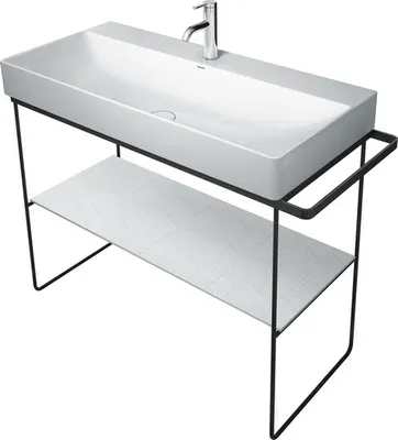 Produktbild von Duravit Glaseinleger DURASQUARE für Metallkonsole 003103/104 flanel grey