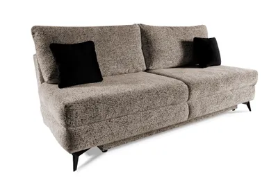 Produktbild von NEBRASCA Schlafsofa – Beige – 206 × 100 × 93 cm – Schlaffunktion 200 × 150 cm