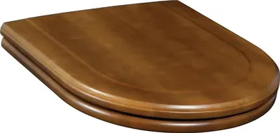 Zdjęcie produktu dla Villeroy & Boch Deska sedesowa Hommage tylko dla 666310 orzech zawiasy chrom