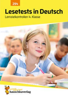 Produktbild von Übungsheft mit Lesetests in Deutsch 4. Klasse
