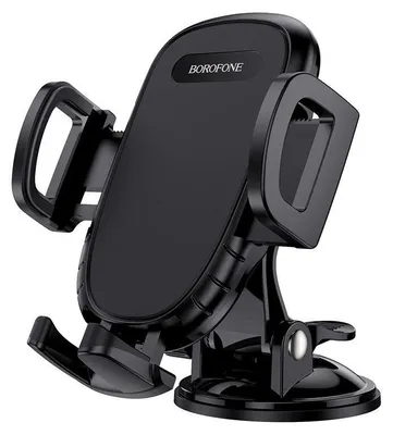 Image de Borofone BH37 Route Support voiture téléphone pour pare-brise noir