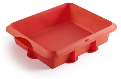 Productafbeelding van Lekue - Vorm voor taart/lasagne, 27 cm, rood