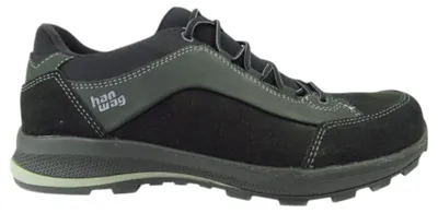 Productafbeelding van HanWag Banks Low Bunion LL, zwarte wandelschoen voor heren, maat 9