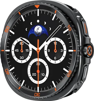 Immagine prodotto di Custodia protettiva in metallo per Samsung Galaxy Watch 8 40 mm, design classico, nero