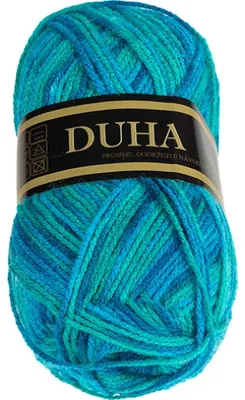 Imagen del producto de Hilos DUHA - 50 g, 150 m - Verde, Azul