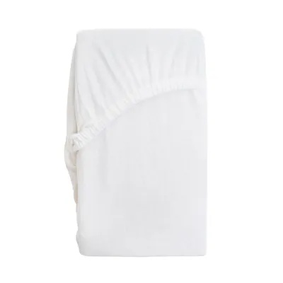 Obrázok produktu pre HOMLA CLAIRE jersey prestieradlo biele 180x200 cm