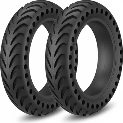 Produktbild von 2x 8,5" Vollgummireifen für Xiaomi M365 Pro Pro 2 1S Scooter Reifen Pannensicher