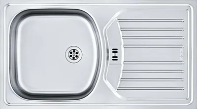 Produktbild von Franke Eurostar ETN 614 Nova - 101.0301.755 Edelstahlspüle Ungebürstet
