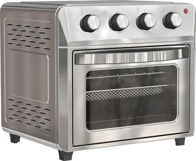 Obrázek produktu pro Horkovzdušná mini trouba, fritéza, 24 l, 6 režimů, časovač, stříbrná