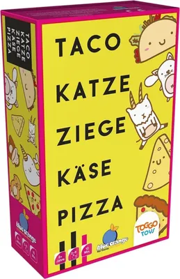 Produktbild von Asmodee Taco Katze Ziege Käse Pizza Kartenspiel für 2-8