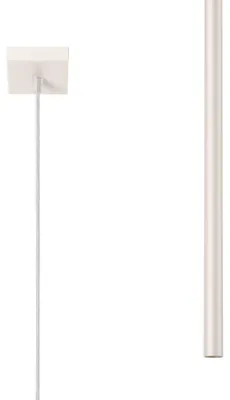 Produktbild von Hängelampe Metall G9 Ø 8 cm H: max. 114 cm Beige rund Modern Pendelleuchte