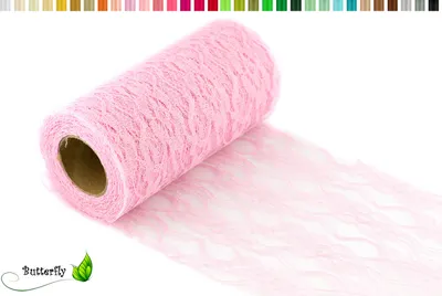 Produktbild von 10m Spitzenband 15cm, Farbauswahl:rosa 148