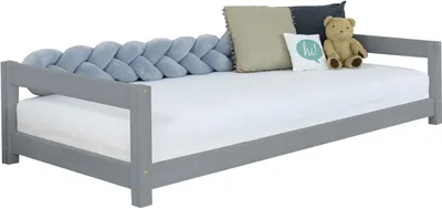 Produktbild von Kinderbett KIDDY 90 x 160 grau