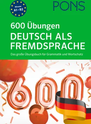 Produktbild von PONS 600 Übungen Deutsch als Fremdsprache