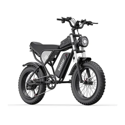Imagen del producto de Ridstar Q20 Bicicleta Eléctrica - Batería 48V20AH Freno de Disco Hidráulico Ruedas de 20 Pulgadas - Negro