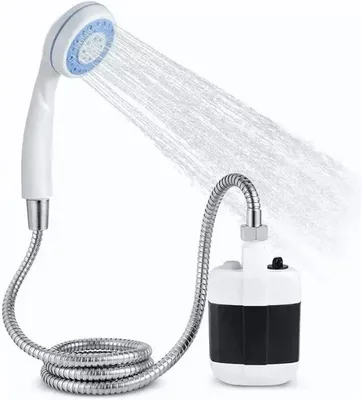 Produktbild von Tragbare Campingdusche mit Batteriebetrieb für Outdoor-Aktivitäten