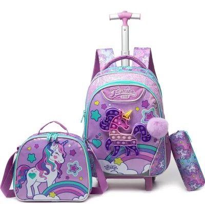 Imagen del producto de Mochila con ruedas para niños