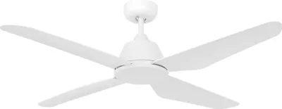 Obrázek produktu pro Stropní ventilátor s nástěnným vypínačem Aria White 122 cm