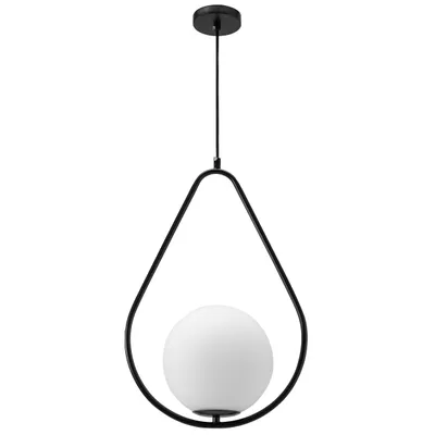 Produktbild von tooLight Pendellampe App938-1Cp Modern Loft Schwarz 1-Lichtquelle E27 34X34X47-110Cm Einstellbar