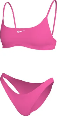 Produktbild von Nike Swim Bralette Bikini Set Hyper Pink S