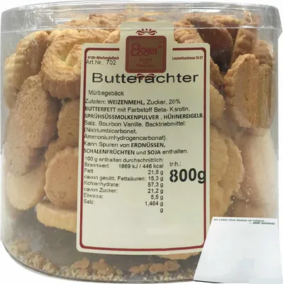 Produktbild von Esser Butterachter (800g Runddose) + usy Block