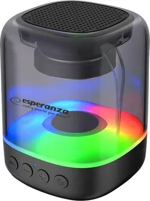 Obrázek produktu pro Esperanza Rgb Illuminated Bt Speaker Fm Viola
