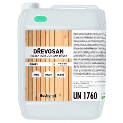 Obrázek produktu pro Bochemit 2701084 Dřevosan PROFI zelený 5kg