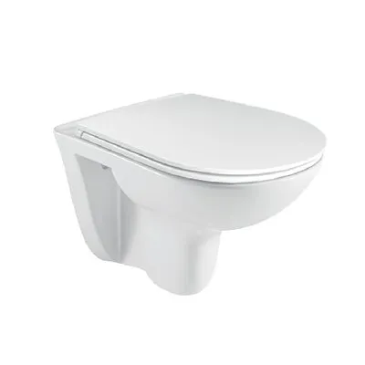 Obrázek produktu pro Mereo Keramika - Závěsné WC se sedátkem softclose, rimless, bílá VSD81S